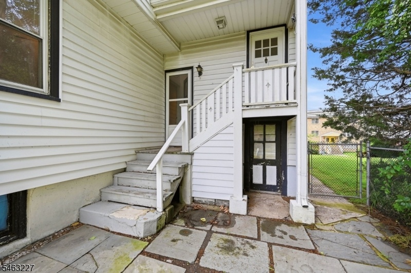Back entrance
