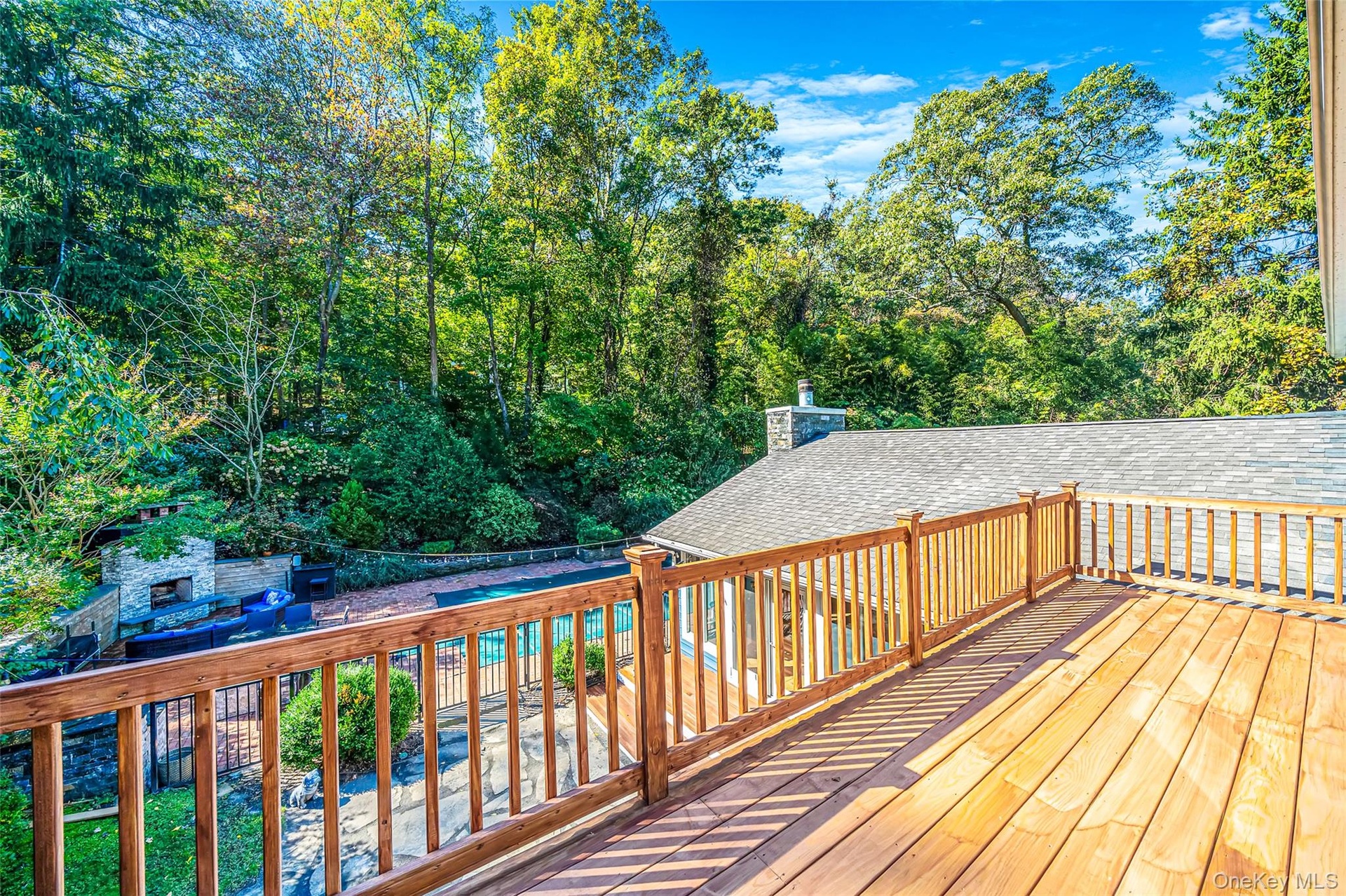 Private deck off pirmary suite