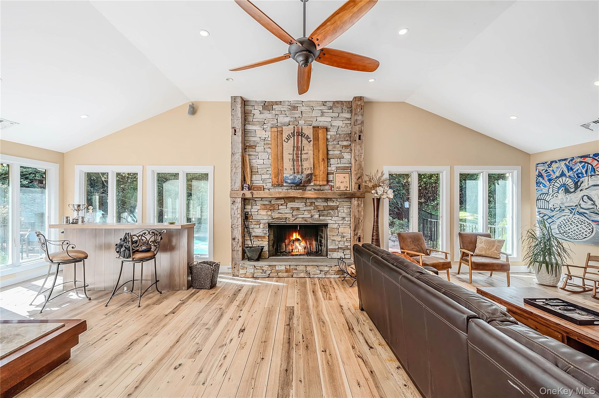 The heart of the home - spacious Family Room
