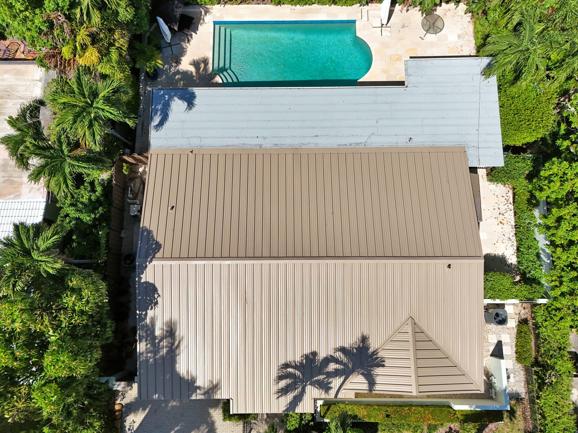Brand New Metal roof. Installed December 2025.