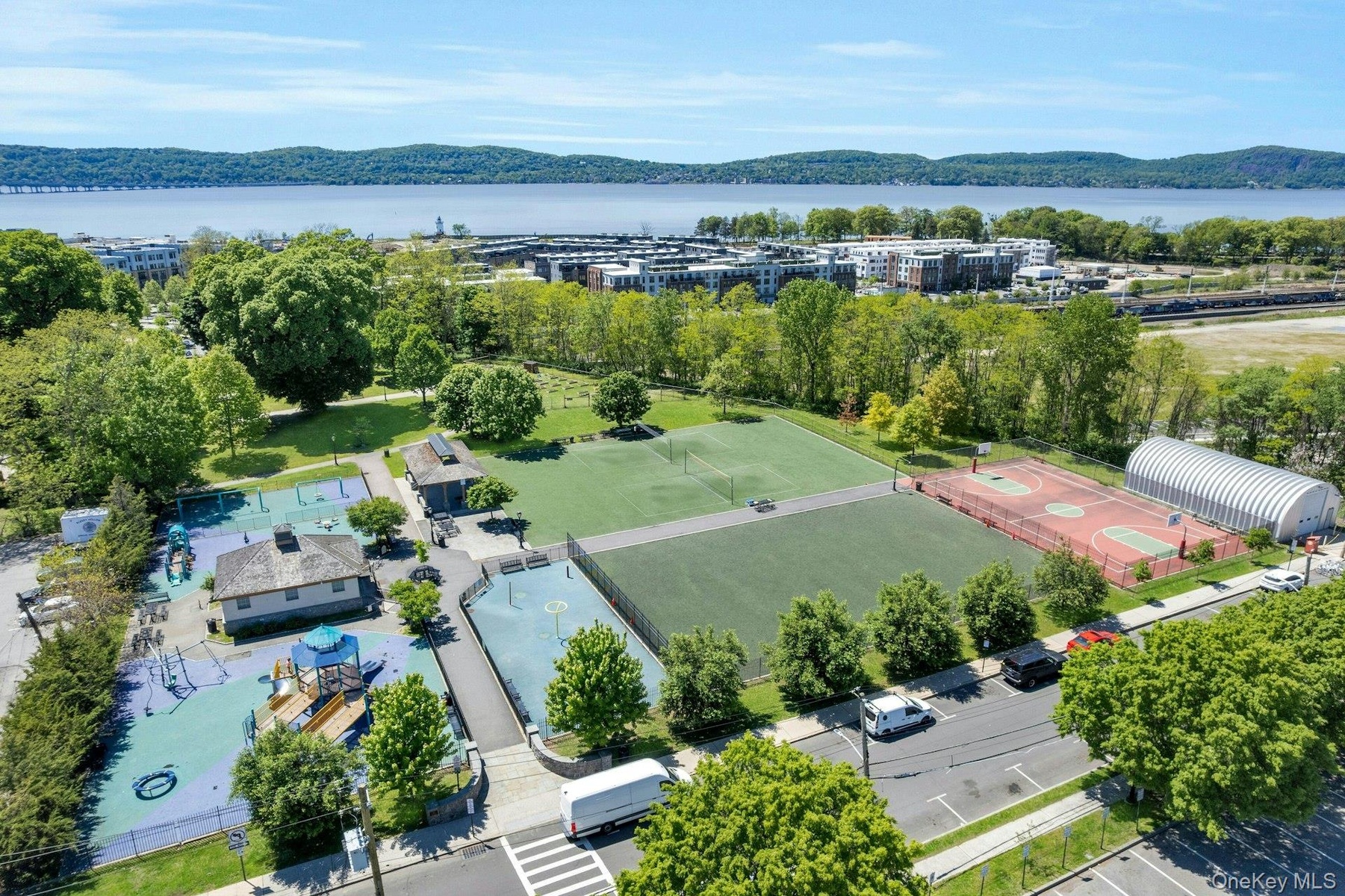 Barnhart Park & Playground is across the street.
