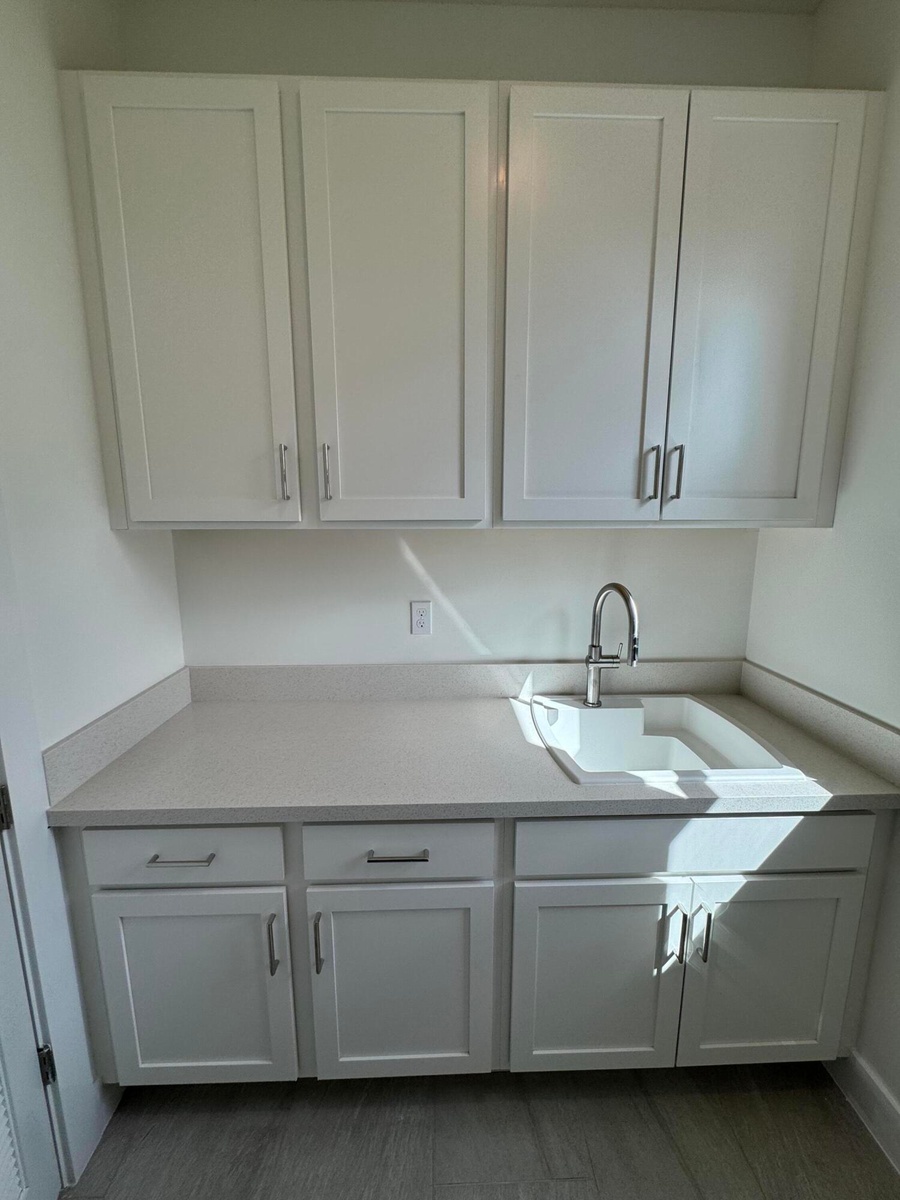 Laundry Room With Plenty Of Storage Space And Sink (Pictures Are Not Of Actual Home)