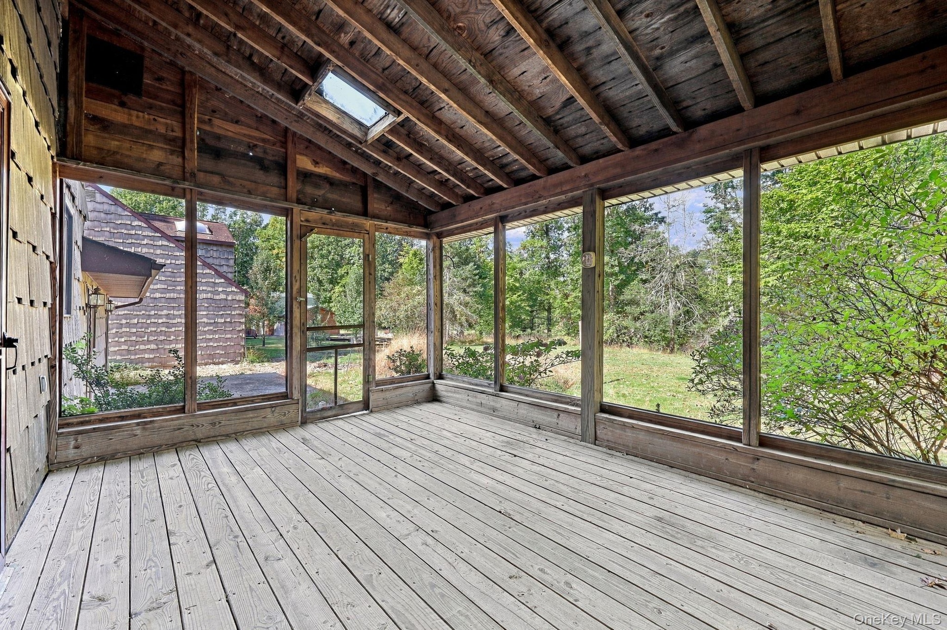 Screened porch