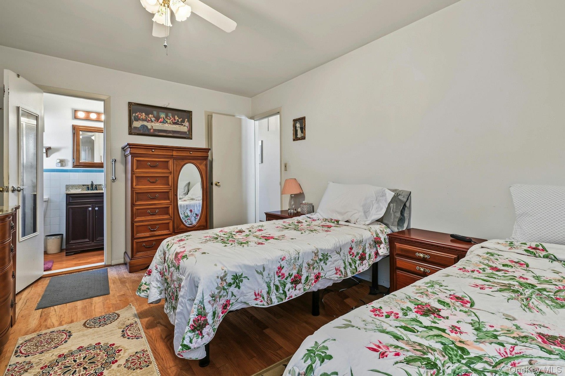 Primary bedroom with ensuite full bath