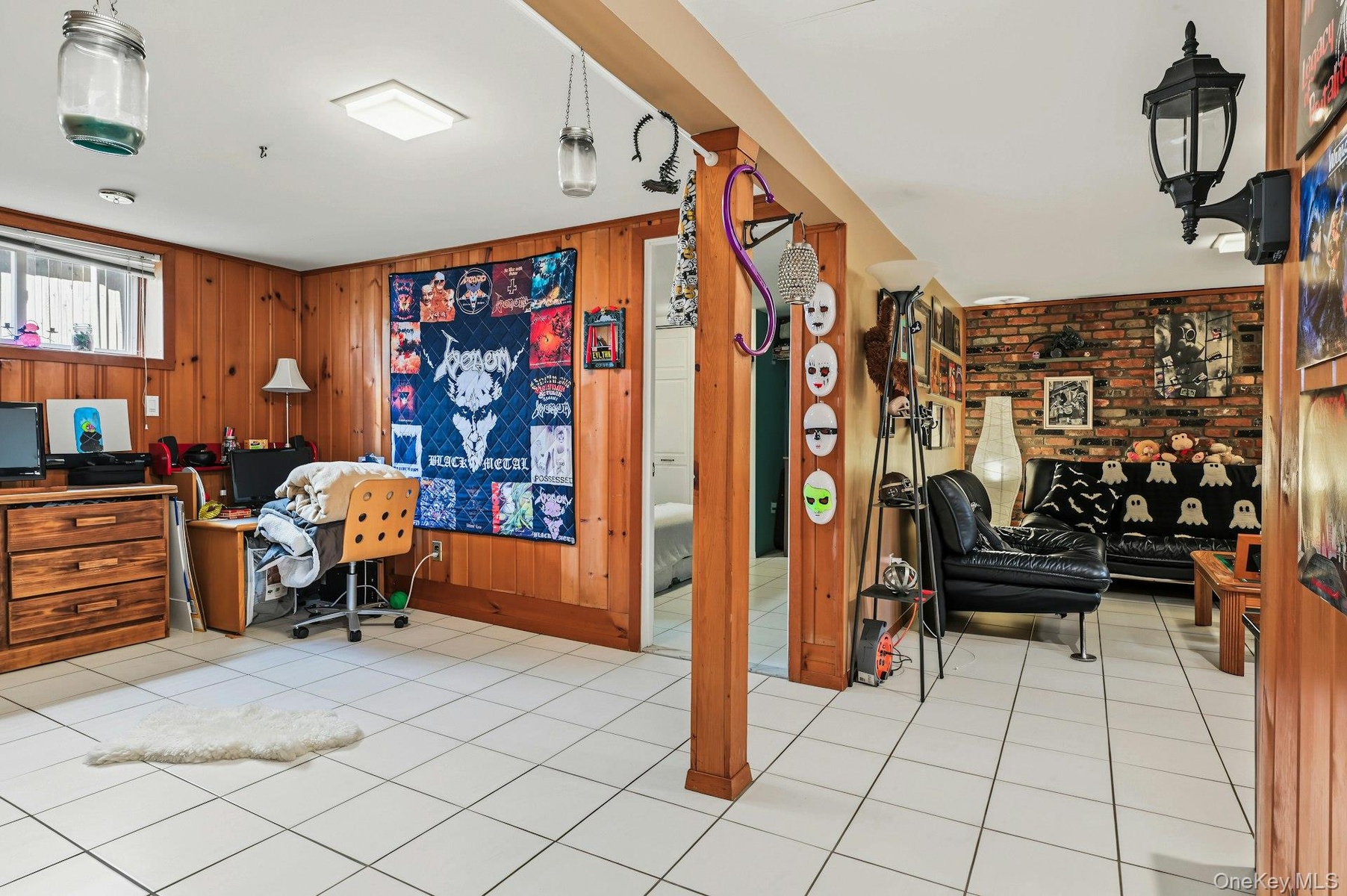 Spacious finished basement offering plenty of additional flexible space.