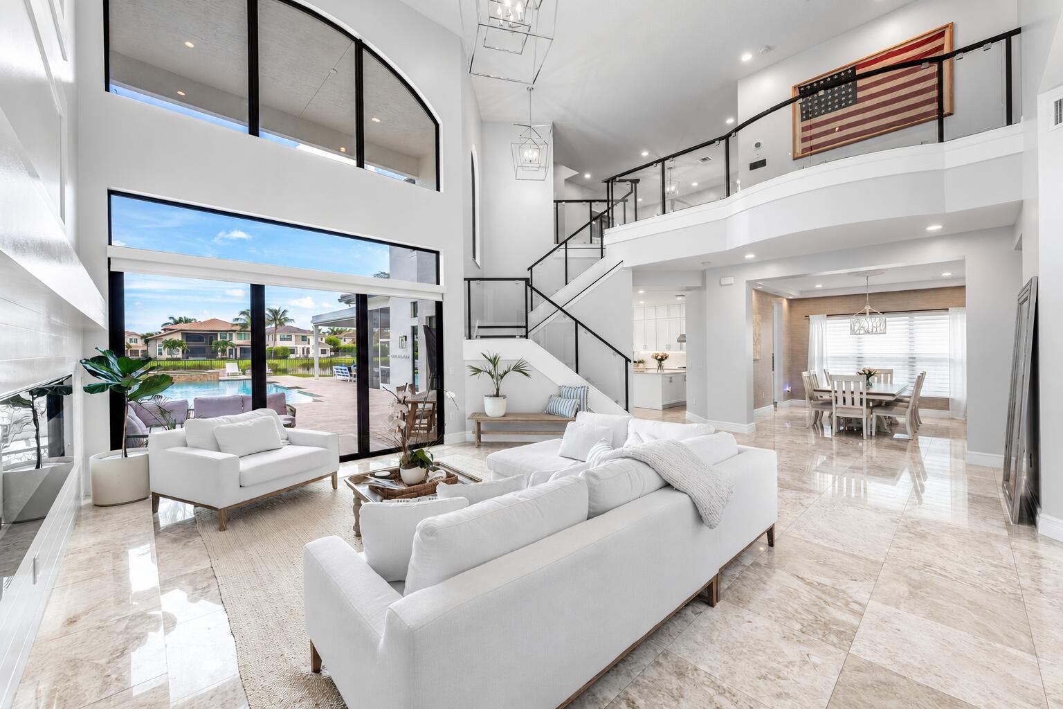 Open Living Room area