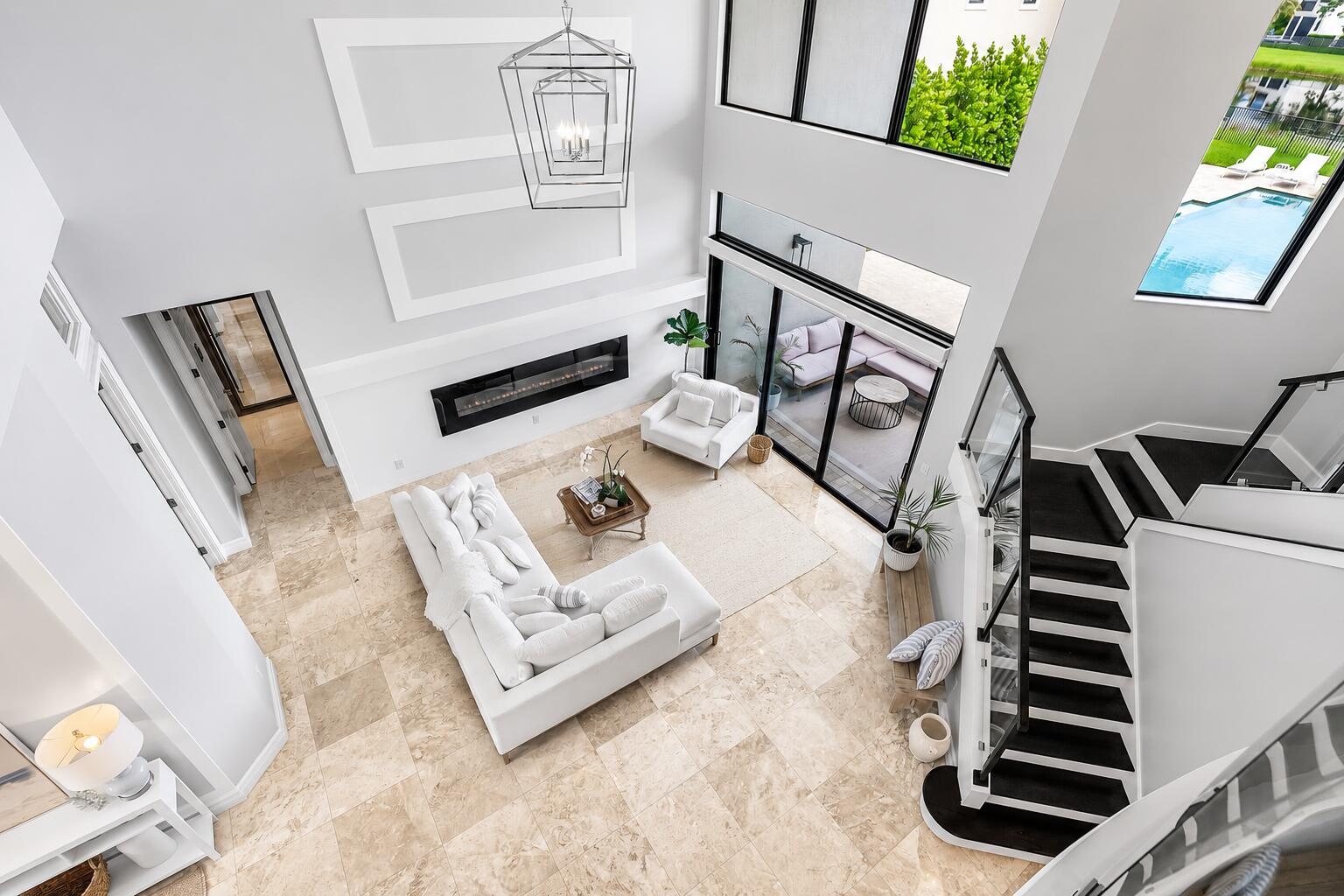 Double Height Living Room