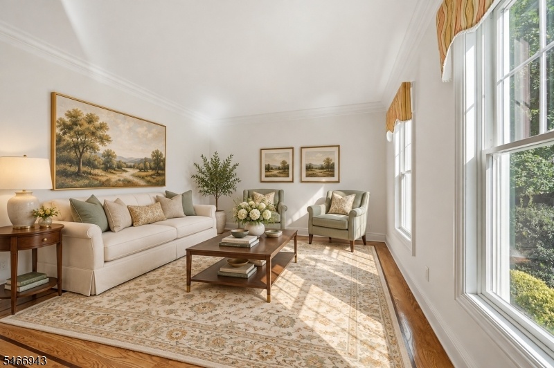 Virtually Staged Living Room