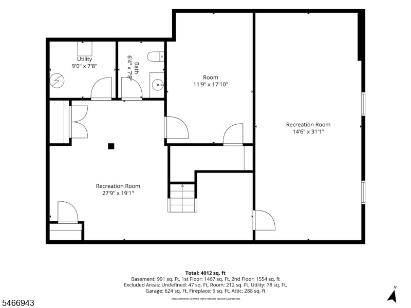 Floor Plans Basement