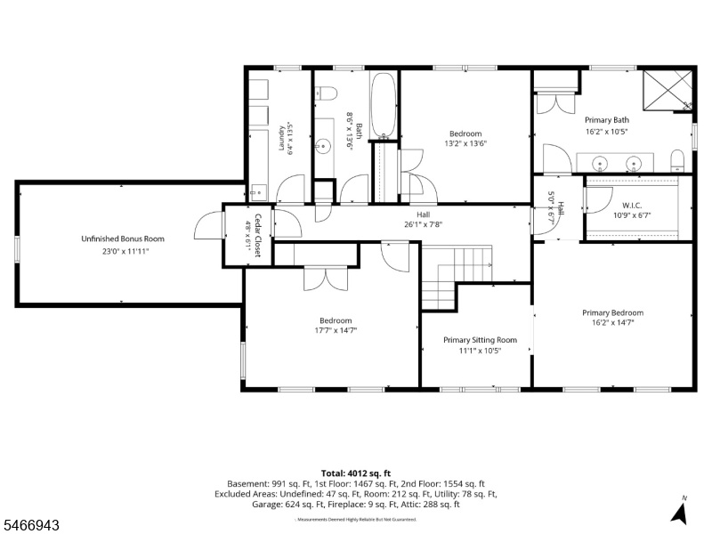 Floor Plans Second Floor
