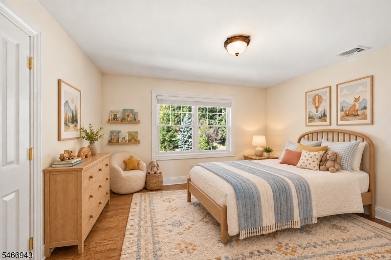 Virtually Staged Third Bedroom