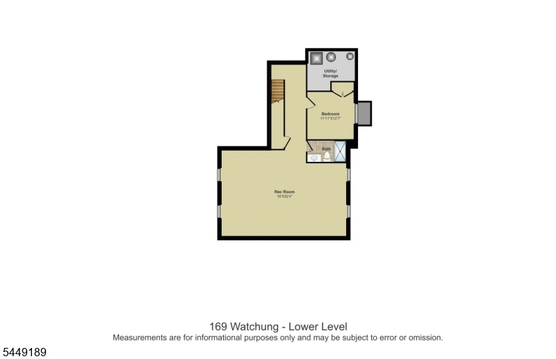 Floor Plan Lower Level
