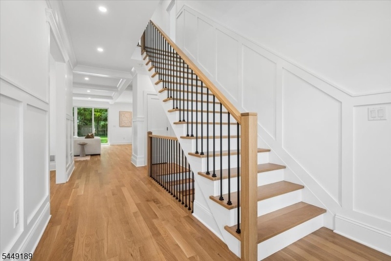Custom White Oak Railings