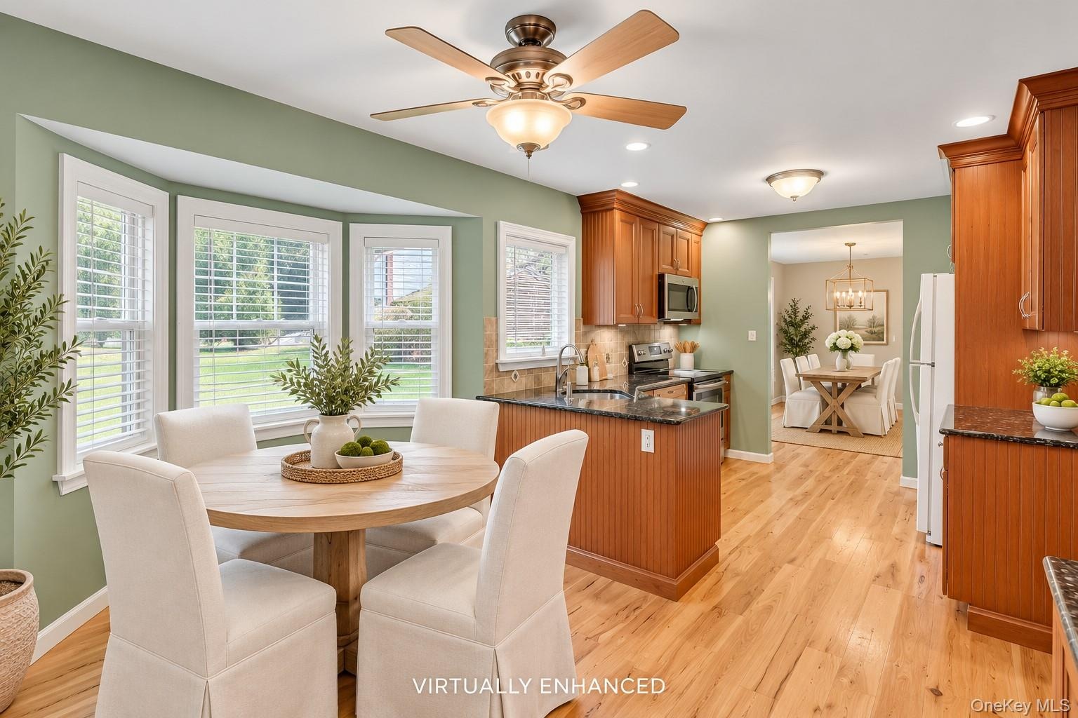 Virtually Staged Kitchen