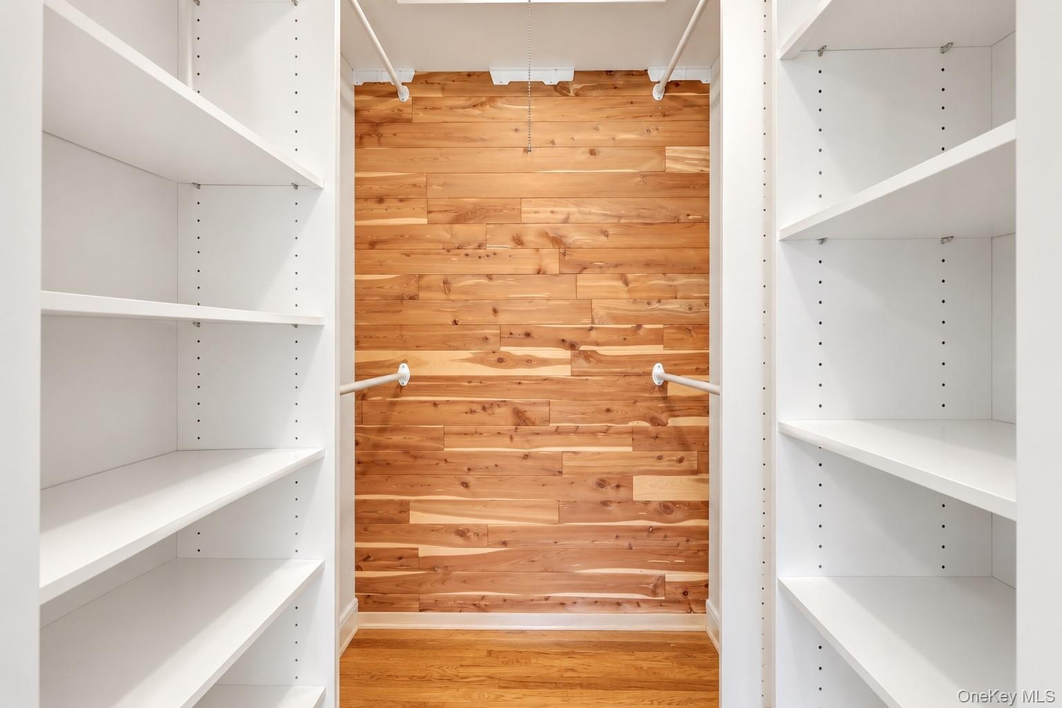 Primary Cedar-lined Walk-in closet