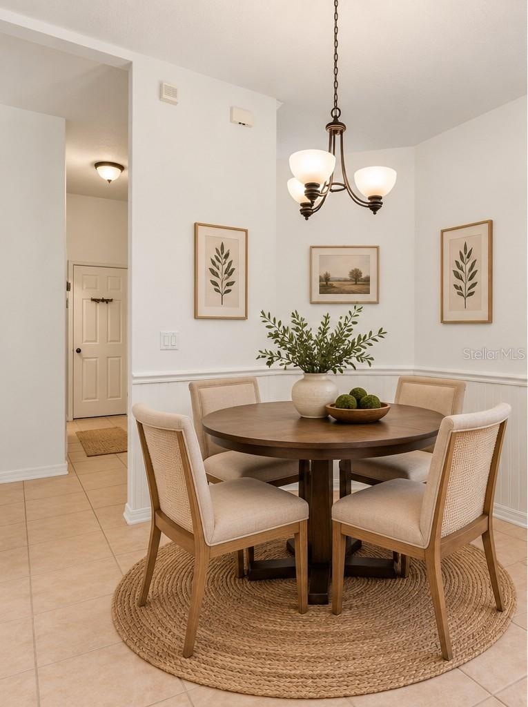 Eat in area of kitchen