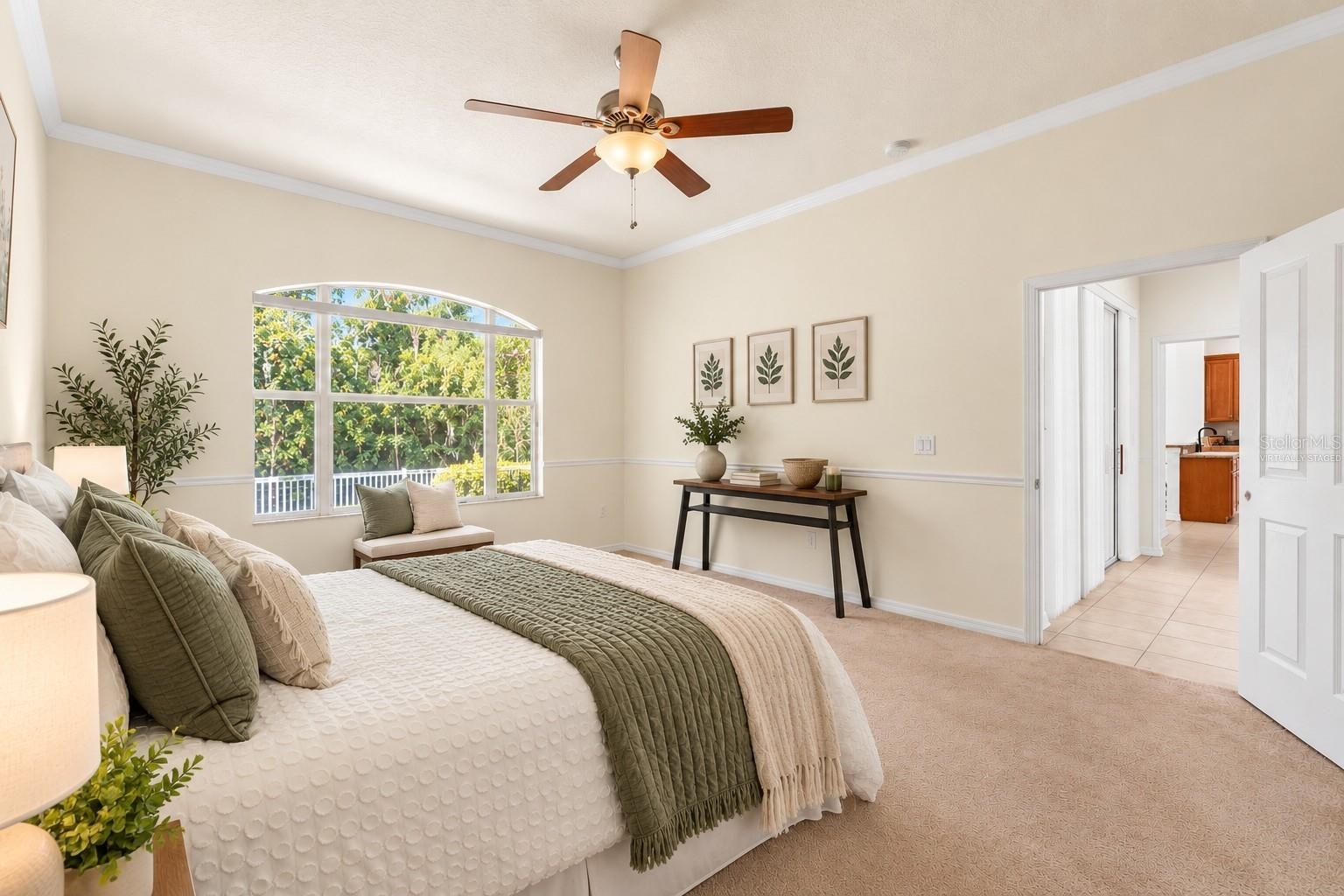 Primary Bedroom - Virtually Staged