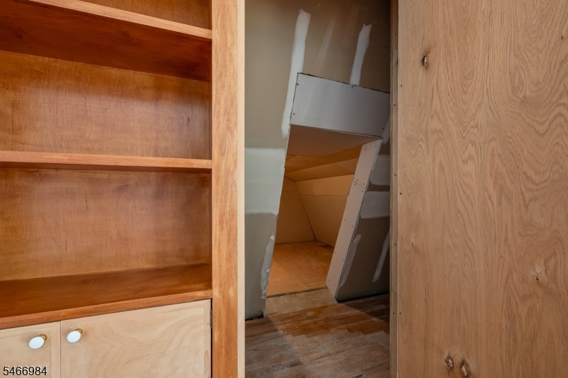 secret door in bookcase!