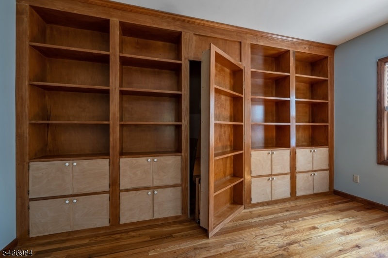 custom built-ins w/door!