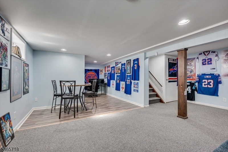 Finished basement