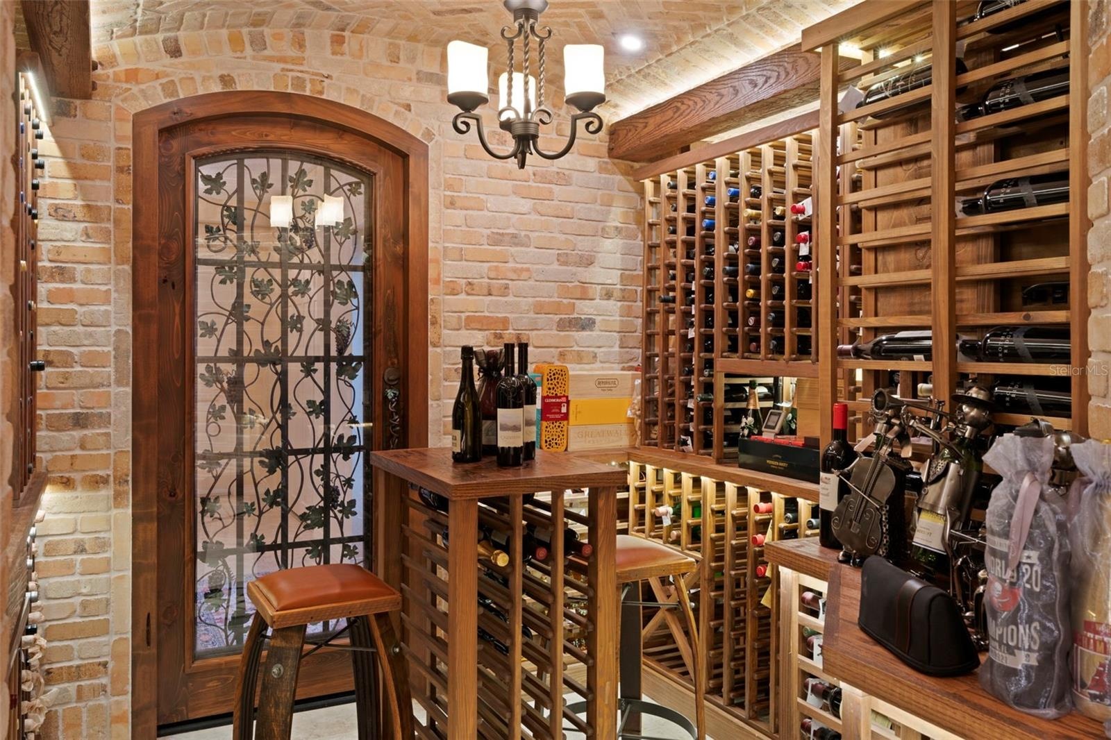 Wine Cellar for your precious collection, and maybe a special dinner for two!