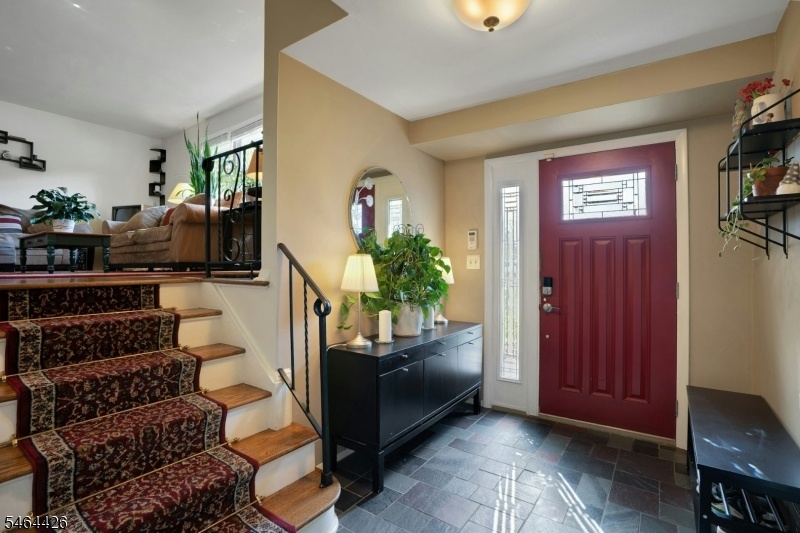Entry Foyer with Slate Floor
