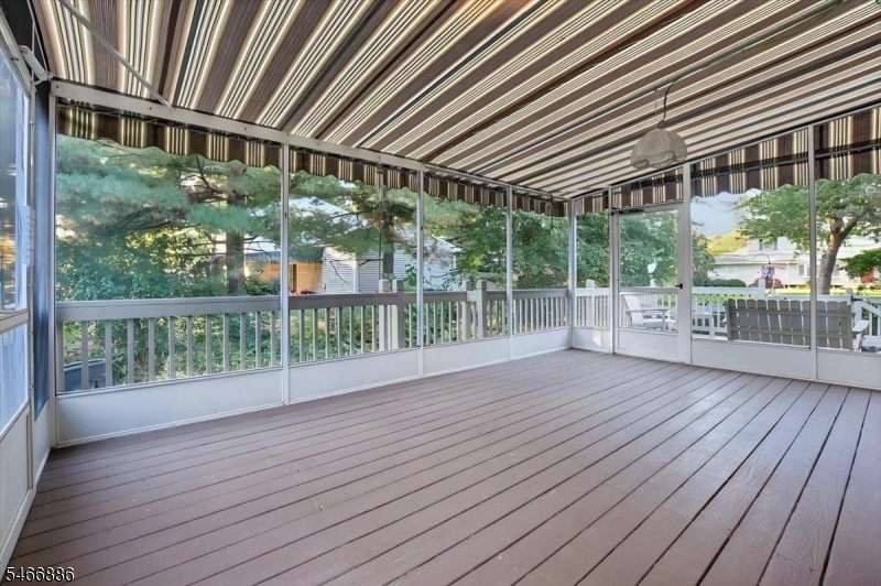 Outside Enclosed Deck