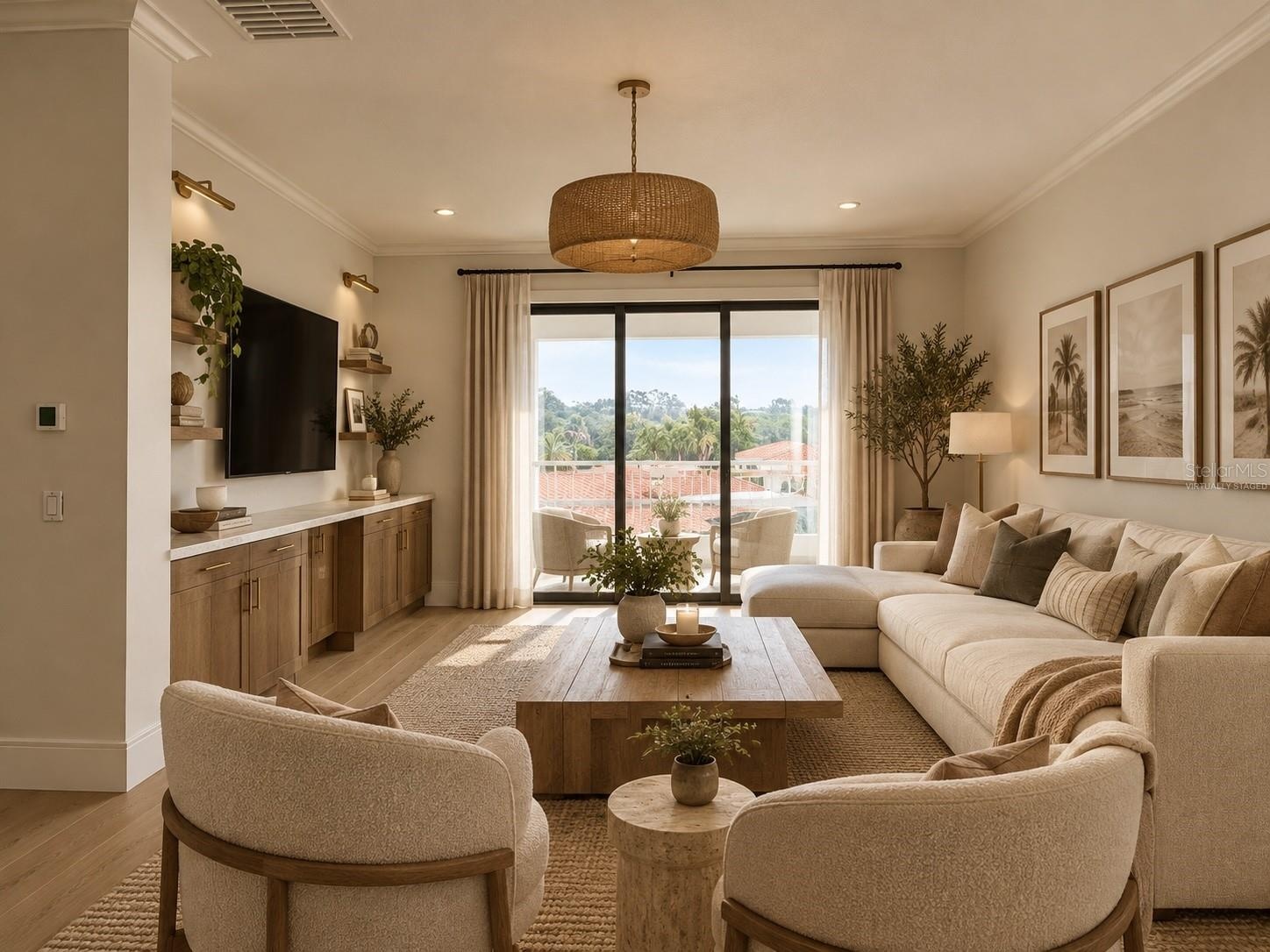Virtually Staged Loft