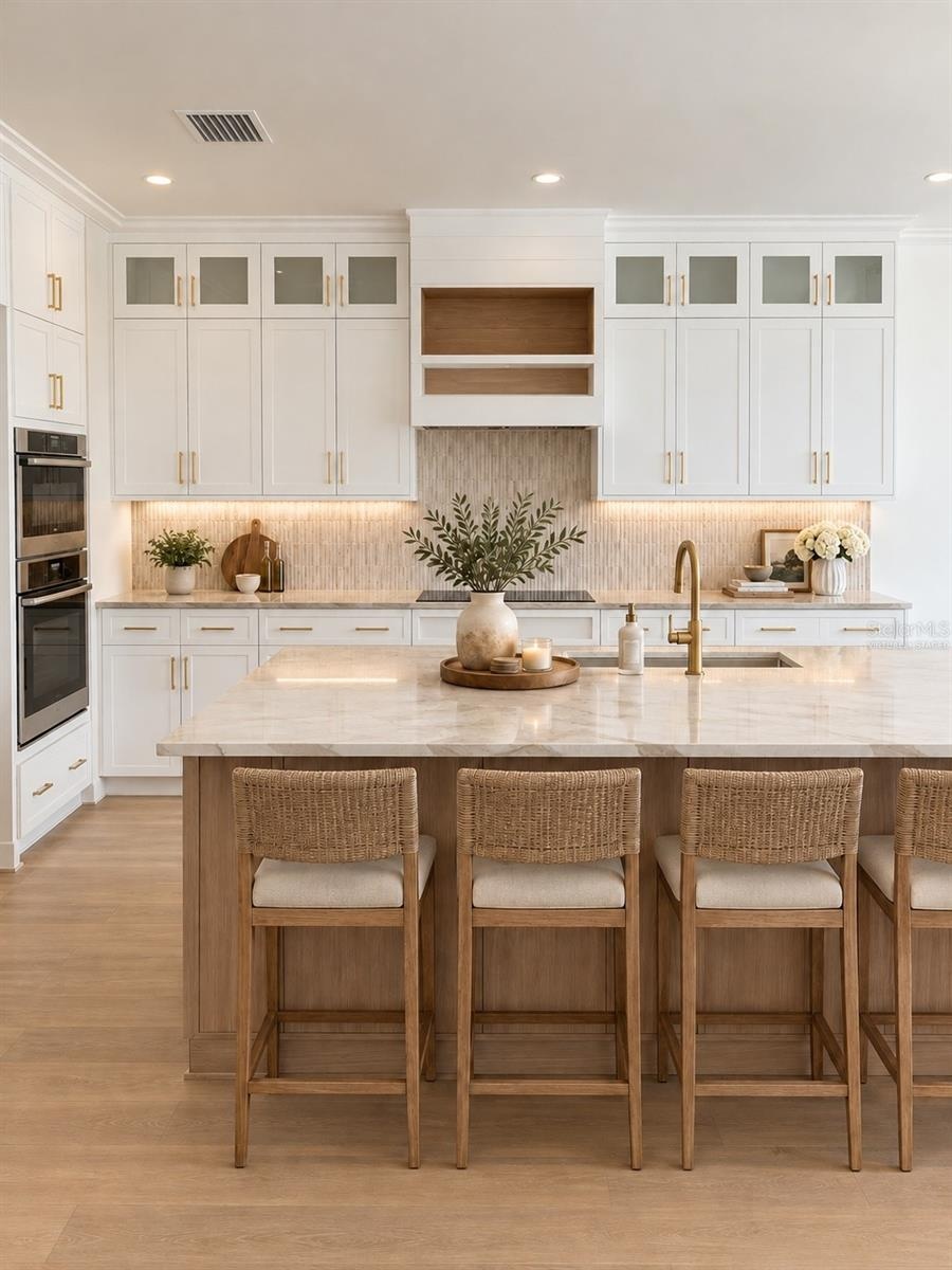 Virtually Staged Kitchen