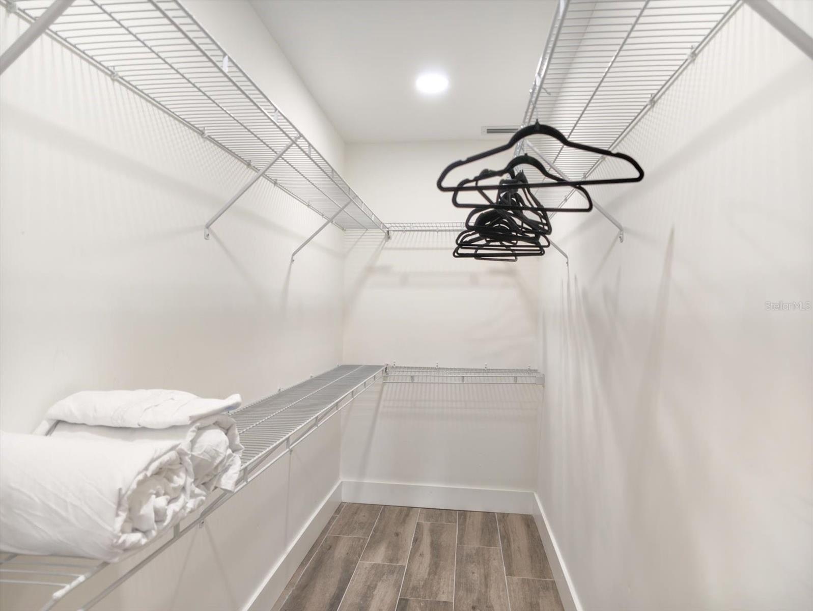 Primary Bedroom- Large Walk-In Closit