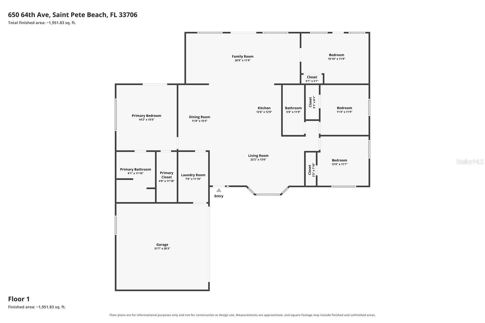 Split Floor Plan
