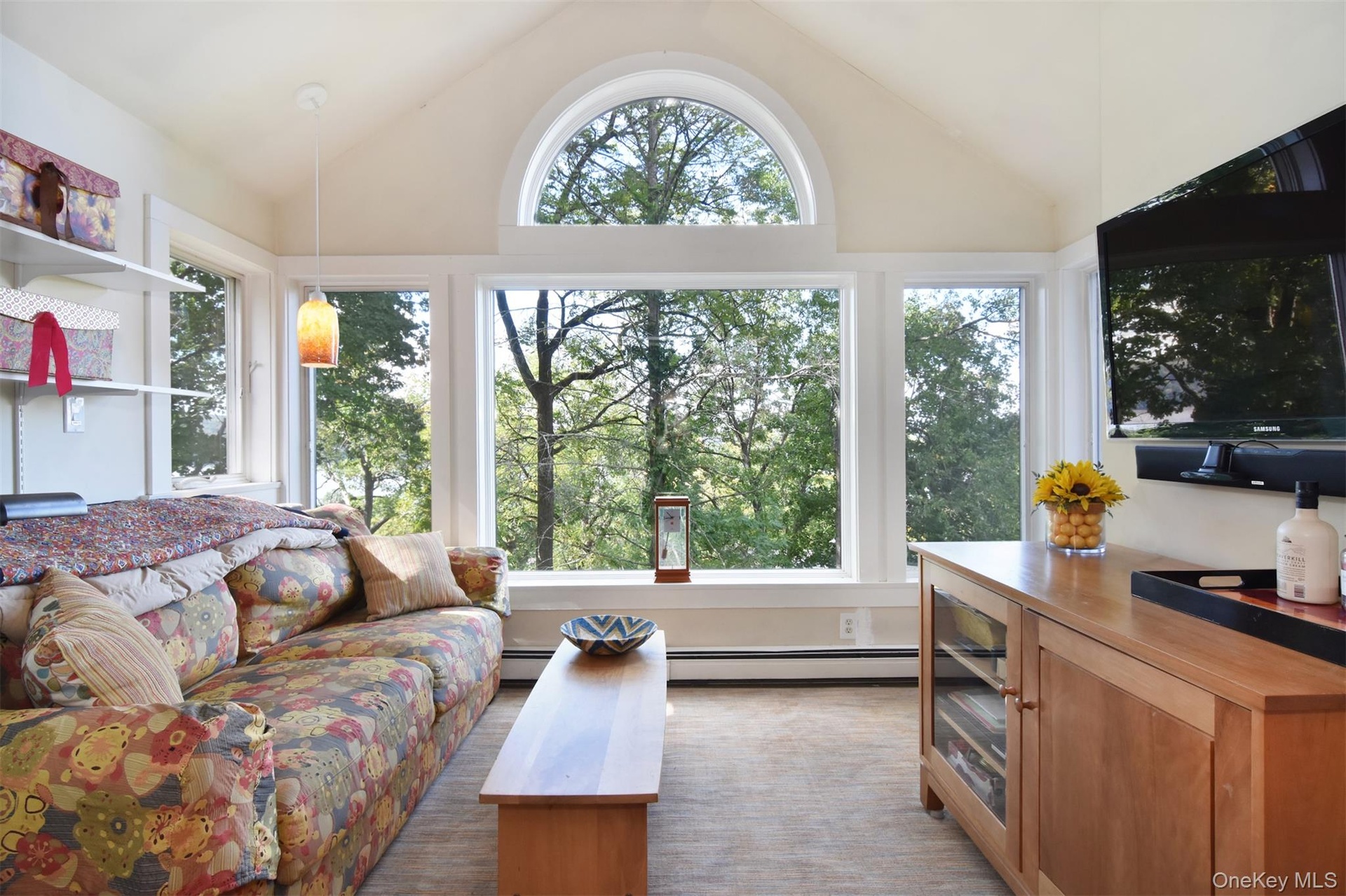 sun room/seating area.
