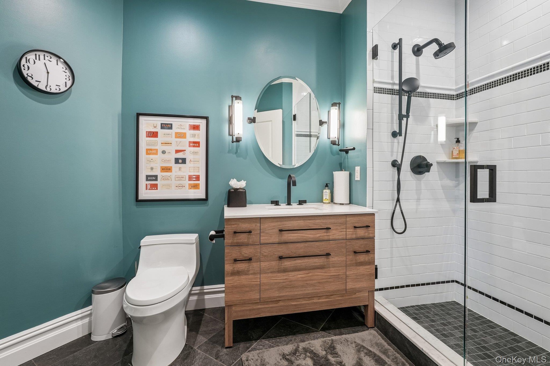 First floor full bathroom