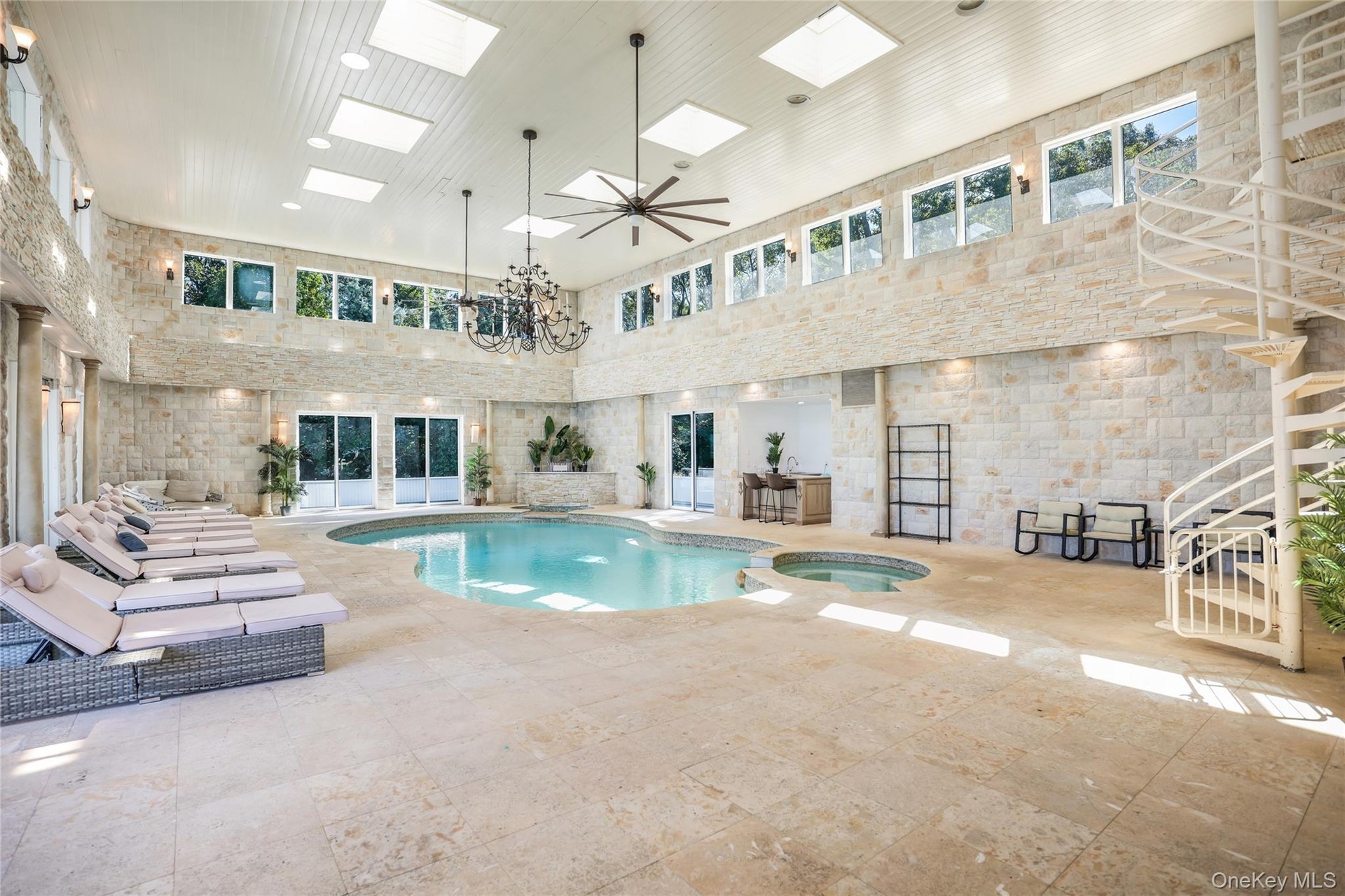 Indoor pool wide