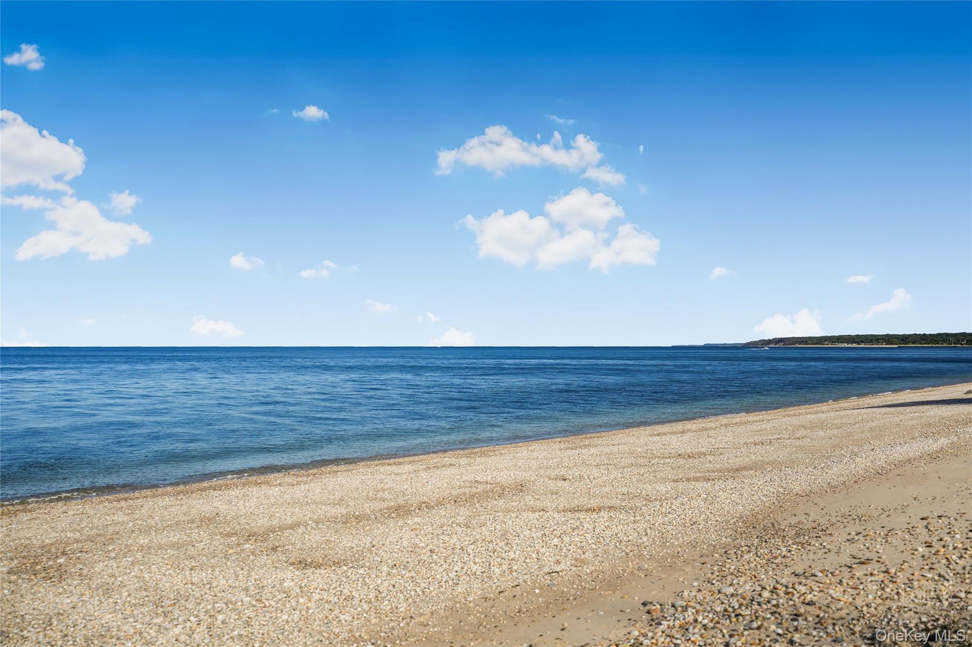 Private beach