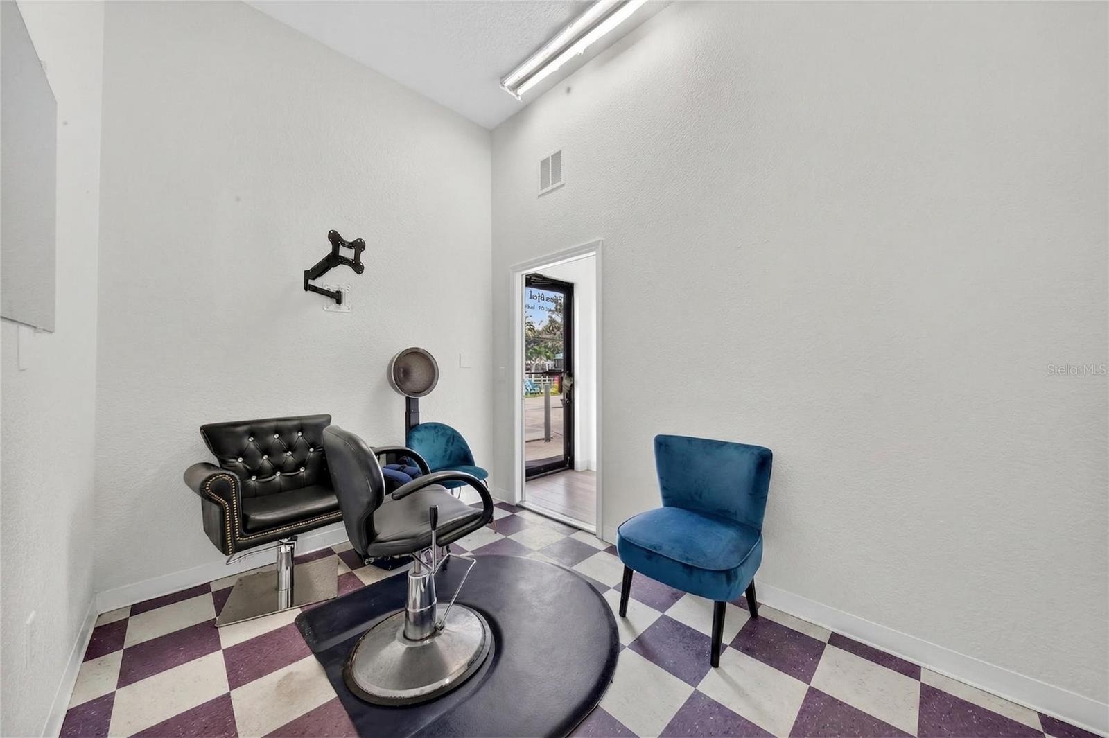 Room facing exit.