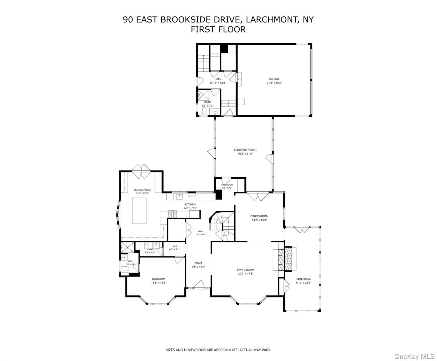 First level floor plan