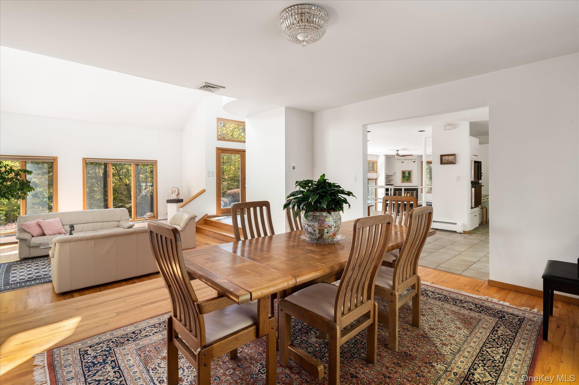 Dining Room open to Living Room