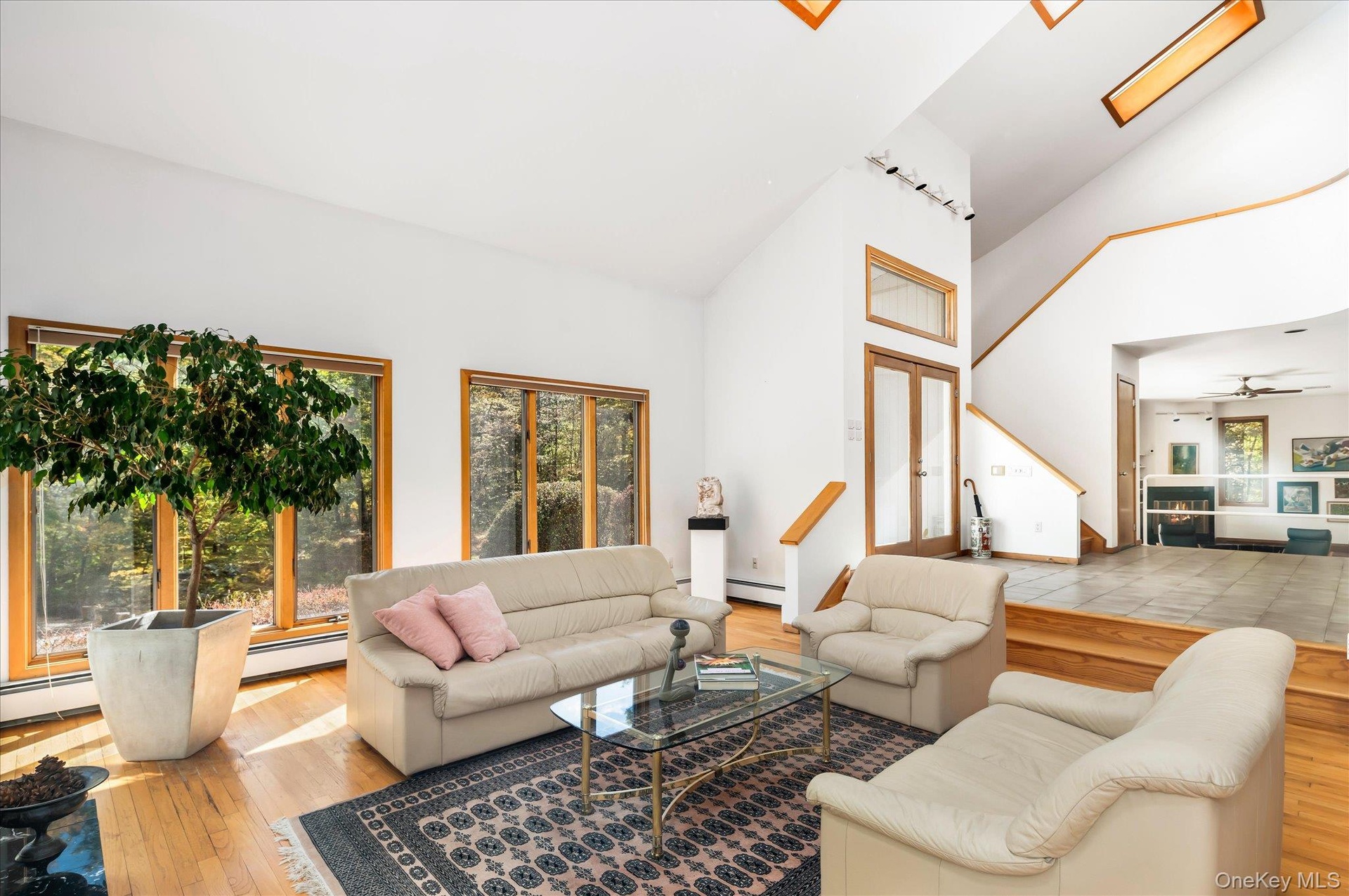 Front entry open to Living Room