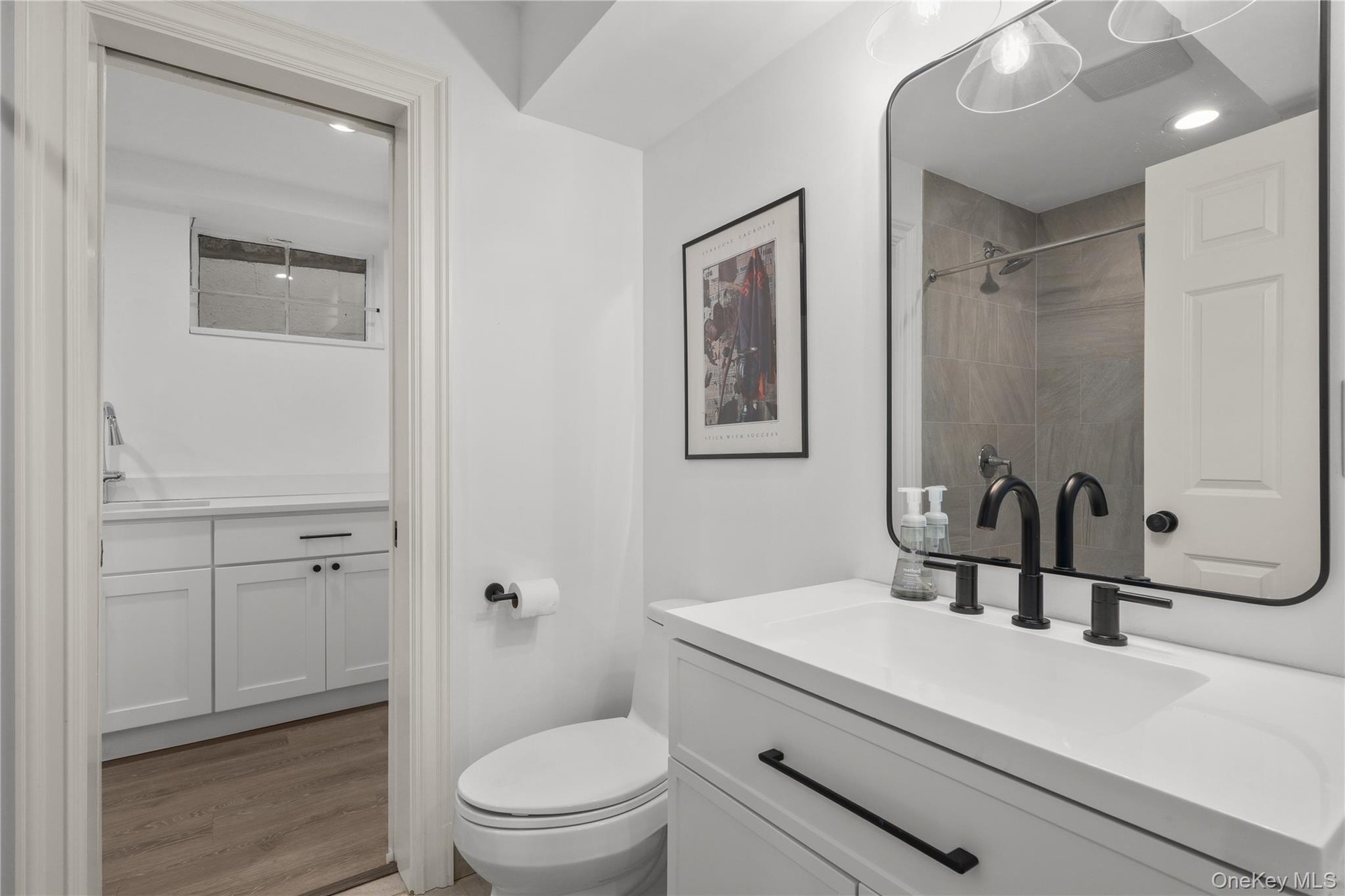 Lower level full bath