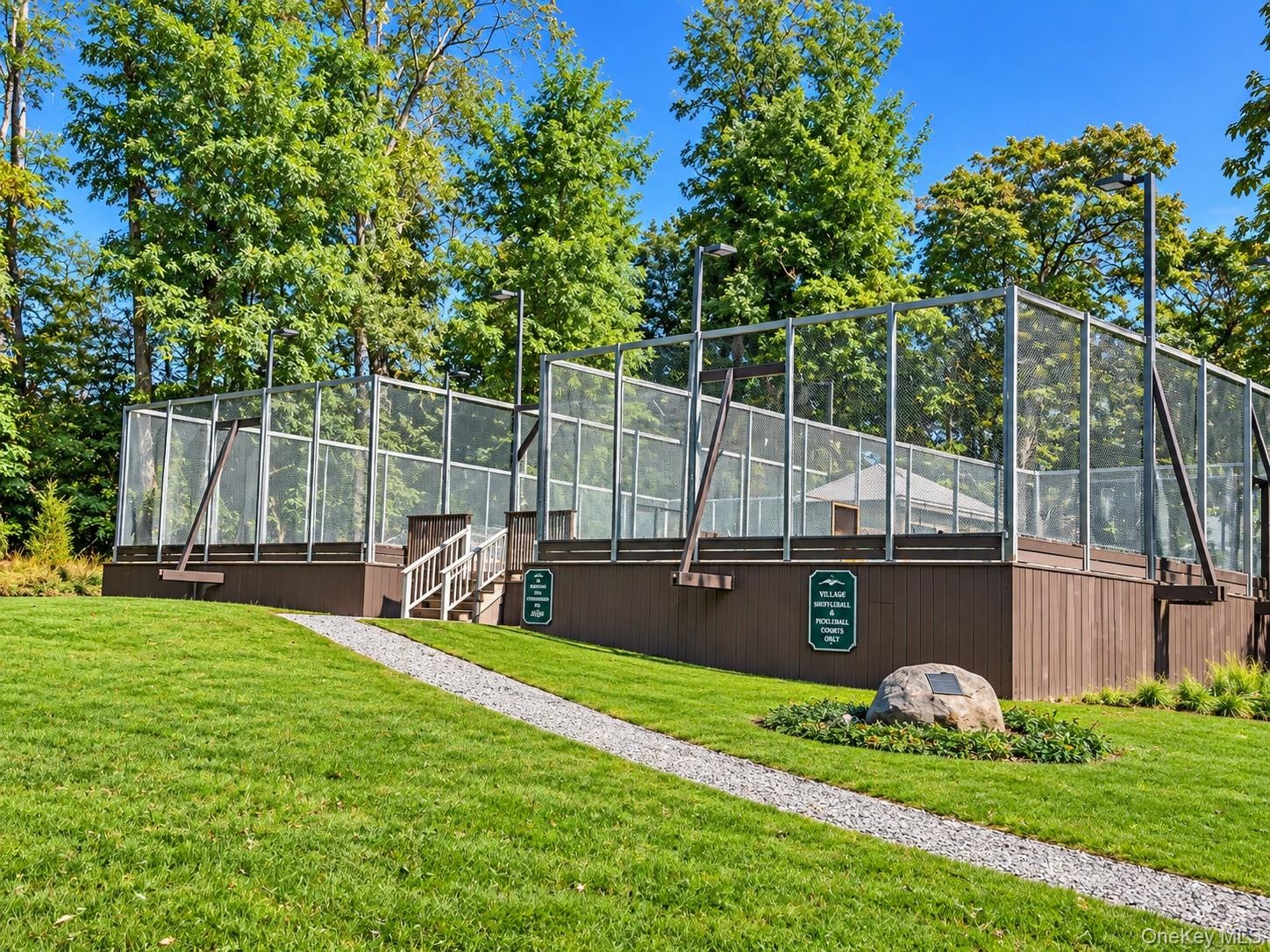 Pickleball courts