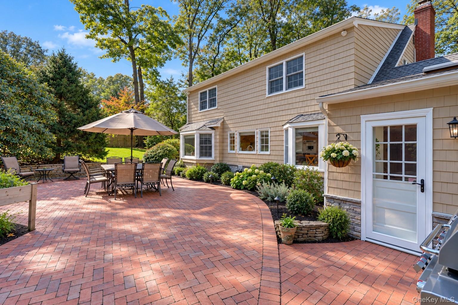Lovely Brick Patio Is Just Perfect For Entertaining!