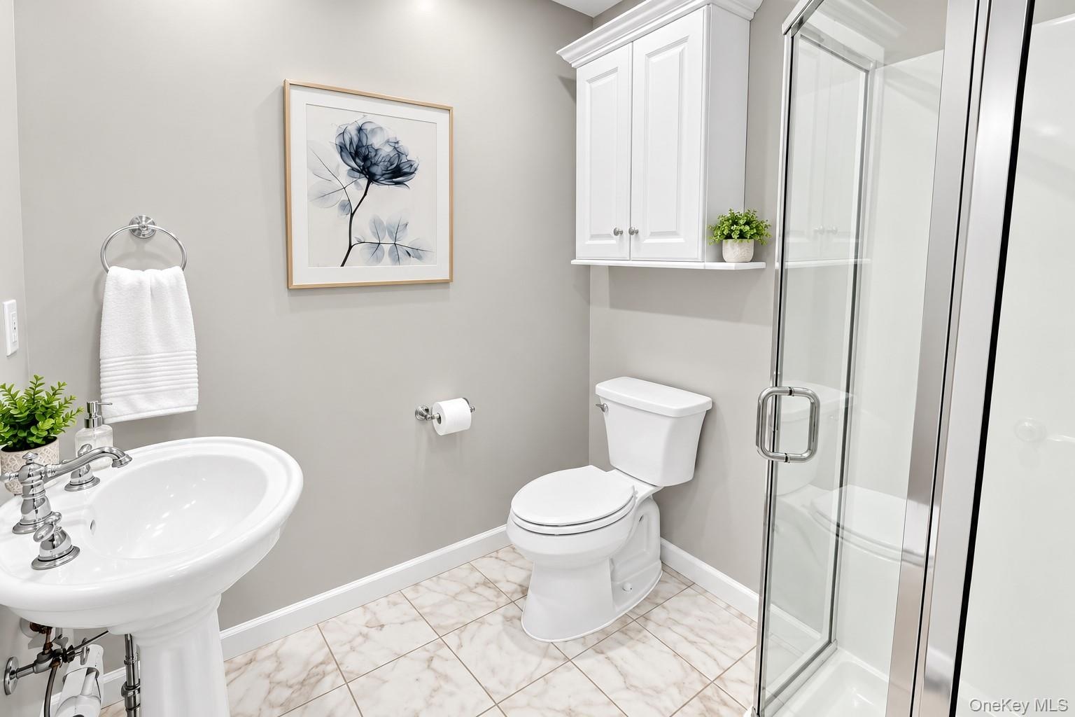 First Floor Full Bathroom With Shower