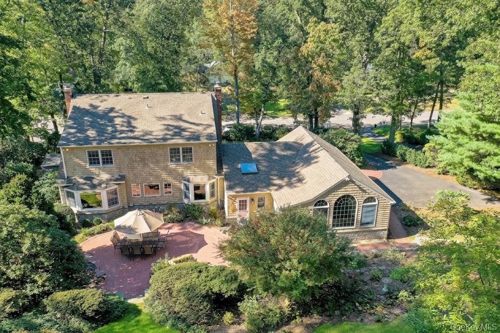 Aerial View of House
