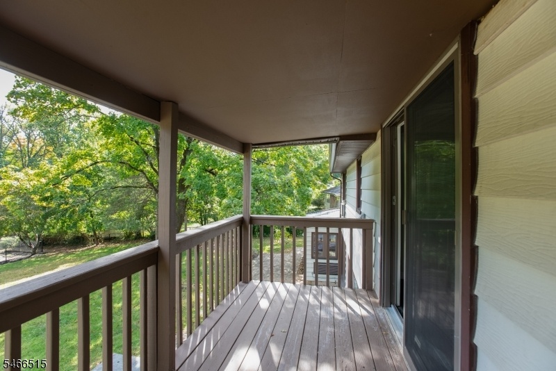 Deck off the sunroom