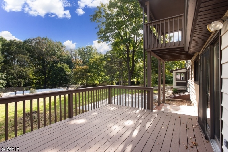 Deck off the family room