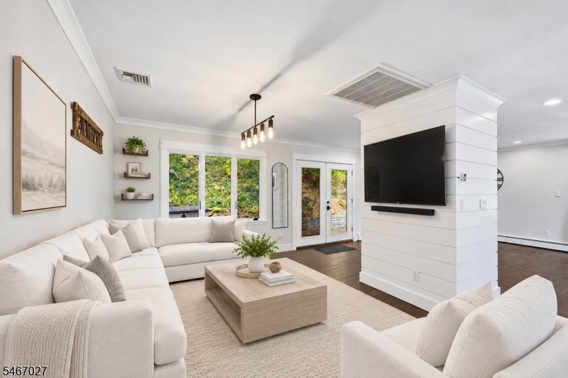 Living Room Virtual Staging