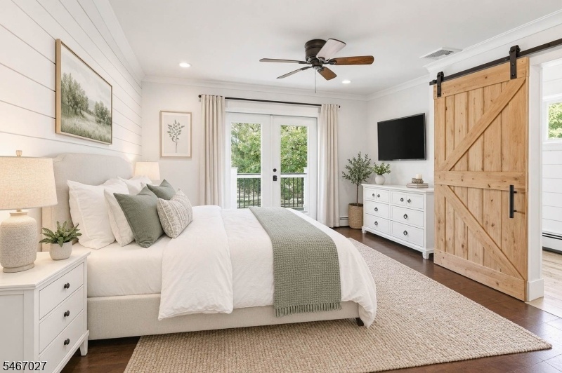Primary Bedroom Virtual Staged