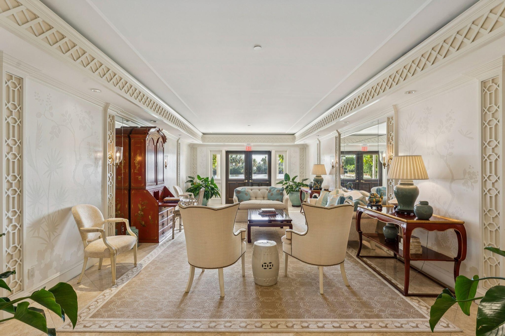 Villas reception