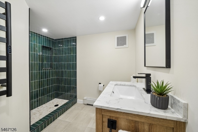 Unit One Lower Level Bathroom